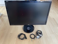 ASUS VG248QE Gaming Monitor 144Hz, 61 cm (24 Zoll), 16:9, 3D, LCD, Schwarz