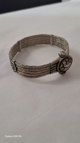 Vintage echt silber armband - silber,
