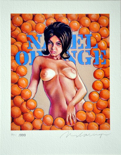 Mel ramos navel orange - navel,