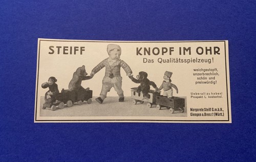 1924 steiff knopf ohr - steiff,, im