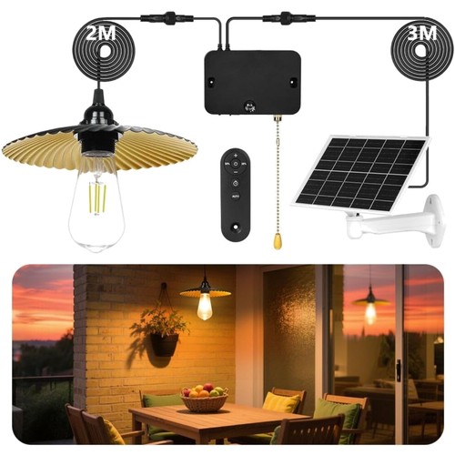 Solar hängelampe mit - solar,