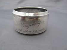 Nice GERMAN 835 Silver NAPKIN