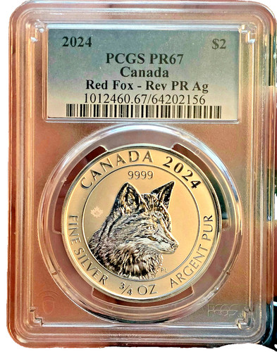 2024 red fox - canada, $2
