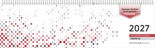 Tischquerkalender perfo - tischquerkalender,