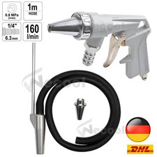 Sandstrahlpistole Druckluft Sandstrahler Pistole Ansaugschlauch Sandstrahlgerät
