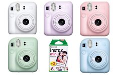FUJIFILM Instax Mini 12 Kamera Set inkl. 2 Filme – Sofortbildkamera in Farben