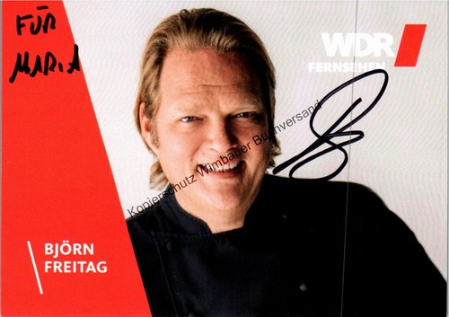 Original autogramm björn - original,