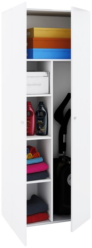 Holz besenschrank putzschrank - besenschrank,