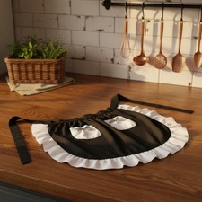 Halbschürze mit rüschen - mit,