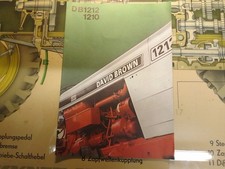 David Brown Case Prospekt Schlepper Traktor DB 1212 1210 Original