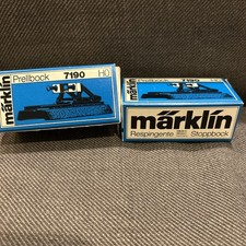 2x Märklin H0 Prellbock 7190 OVP