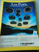 Werbung Reklame 1983 Blaupunkt