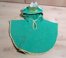 Kinder-Kostüm Froschkönig, Frosch mit Krone, Cape mit Krone