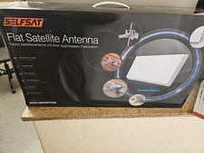 Selfsat Flachantenne Twin + Anschluss Set OVP