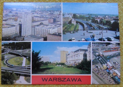 Ansichtskarte warschau - ansichtskarte,