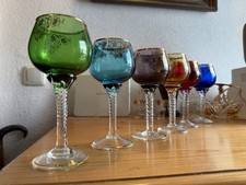 6 Vintage Crystal Italy