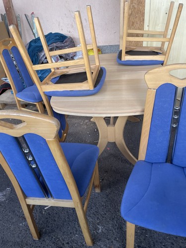Tlg esszimmer set ovaler - 5-tlg., esszimmer-set