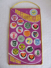 DDR Fußball Liga Wimpel