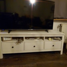 IKEA; HEMNES TV-Bank in weiß gebeizt, 148x47x57 cm
