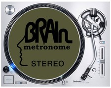 Brain Records DJ Slipmat - Krautrock Neu! Cluster Vinyl Plattenspieler Decks
