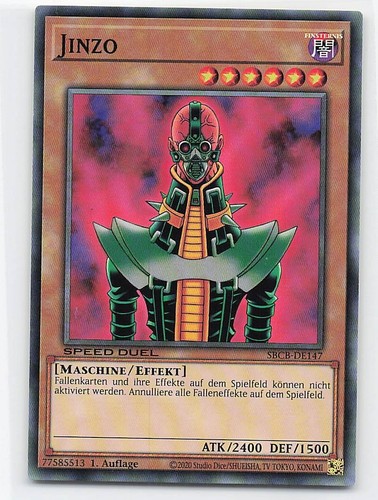 Jinzo sbcb de147 oh - jinzo, yu-gi-oh