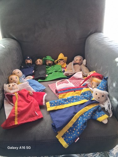 Goki handpuppen set - , handpuppen-set