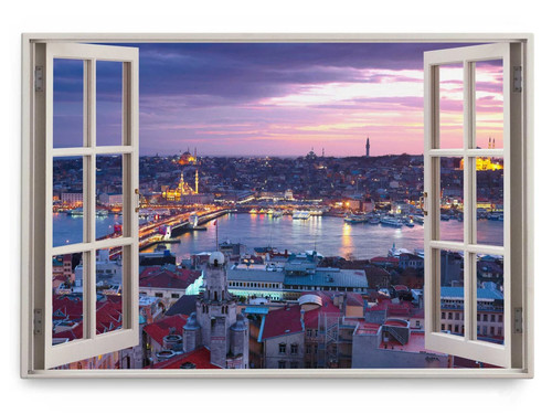 120x80cm wandbild fensterbild - 120x80cm,