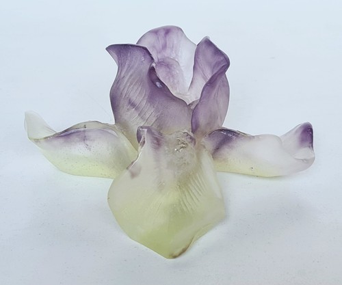 Daum cristallerie iris violett - cristallerie,