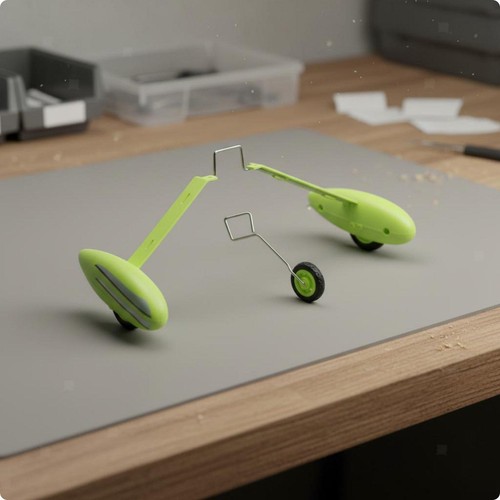 Doppeldecker-Fahrwerkssatz