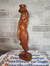 *****Holzfigur Frau Geschnitzt