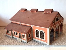 K41 / Spur N   Vollmer     7609/21290 Lokschuppen 3-ständig,   fertig gebaut