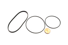 Riemen-Set für SHARP RT-10 RT-10BK RT-10H RT-10HB Cassette Tape Deck Belt-Kit