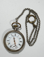 800 Silber Taschenuhr Uhr