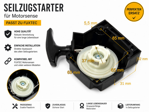 Fuxtec seilzugstarter - fuxtec,