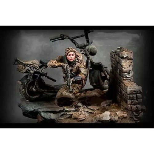 75mm resin model kit - 75mm,