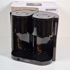Severin KA 9315 Doppel Kaffeemaschine Schwarz Duo-Filterkaffeemaschine DEFEKT