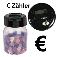XL Spardose mit Zählwerk für