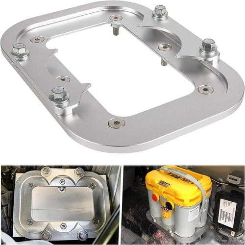 Billet aluminum battery tray - billet,