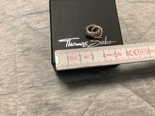 Original Thomas Sabo Anhänger Charm Carrier Echt 925 Silber Lilienkreuz Rebel