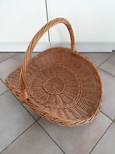 Weidenkorb für Kaminholz