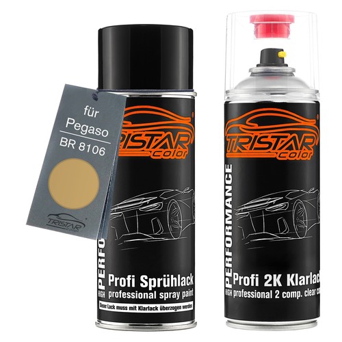 Autolack spraydosen set - 2k,