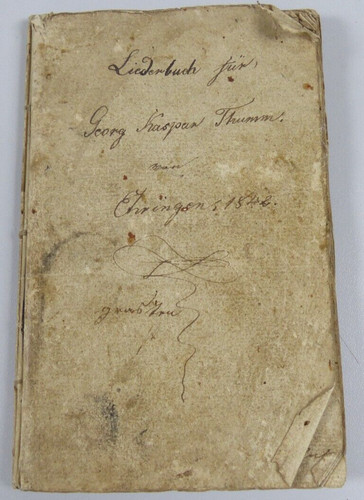 Original altes liederbuch von - altes,