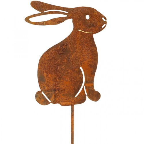 Metall deko osterhase - metall,