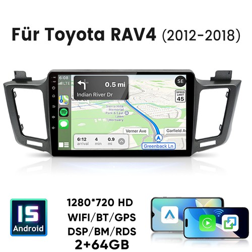 Für toyota rav4 2013 2018 - toyota, 2013-2018