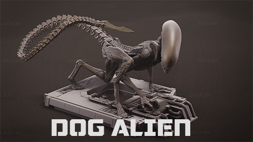 Alien dog - 3,