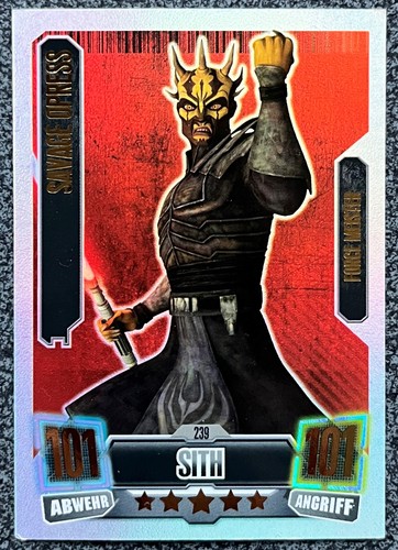 Star wars force attax - star, 2