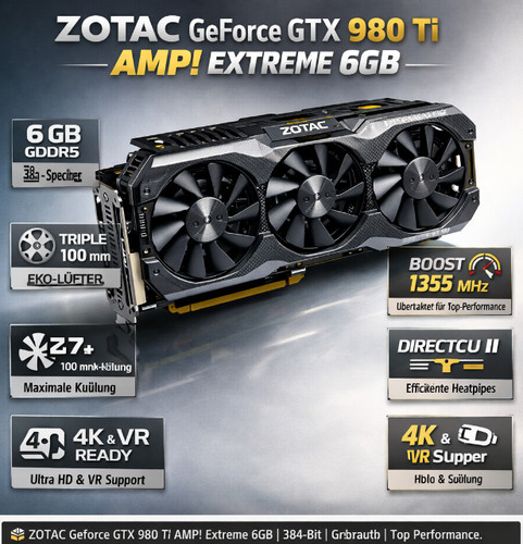 Zotac geforce gtx 980 - 980, ti