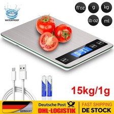 15kg flache haushaltwaage - flache,