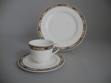 Hutschenreuther Brocade Kaffeegedeck 3-teilig (Tasse, Untertasse, Kuchenteller)
