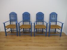 Worpswede Vogeler Stühle Armlehnenstühle 4 Stück gebaut 1983 mit Rechnung